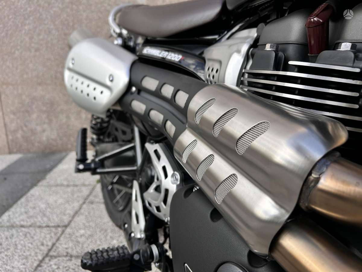 Triumph Scrambler 1200cc, street / classic