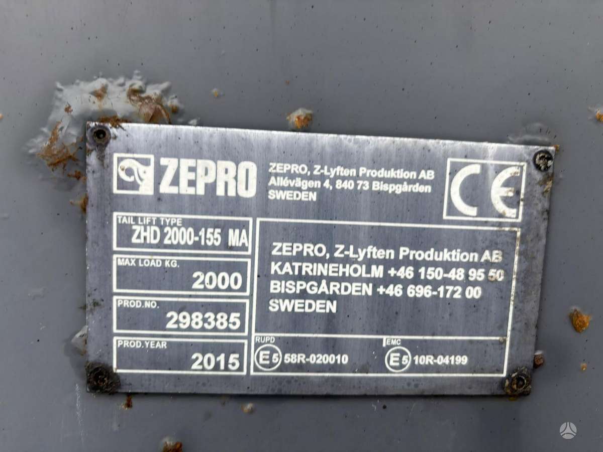 Scania P320, šaldytuvai