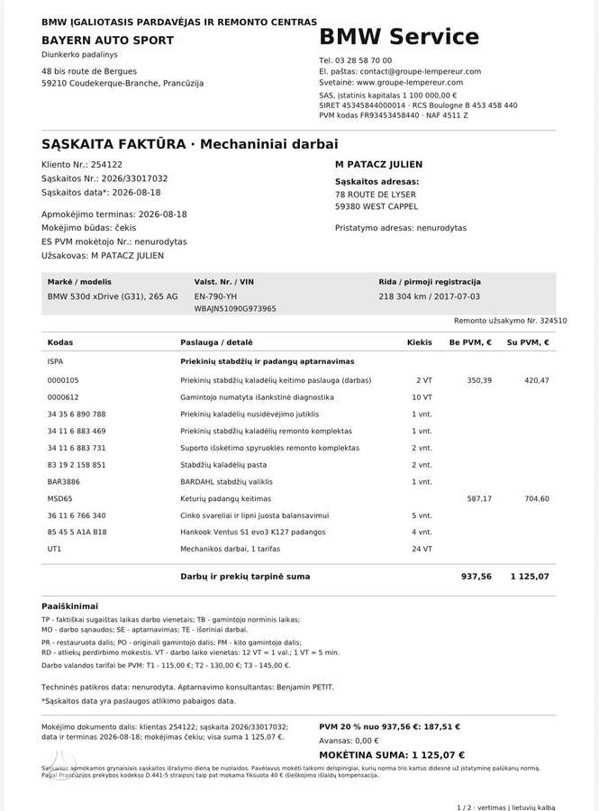 BMW 530, 3.0 l., Универсал