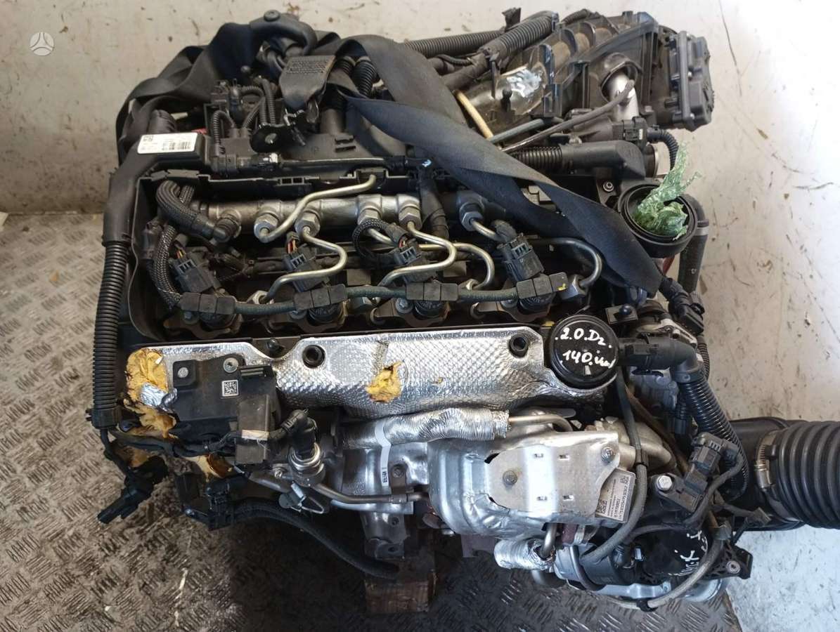 BMW X3, B47D20B, engine parts