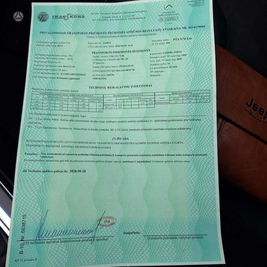 Volvo V40, 2.0 l., Хэтчбек
