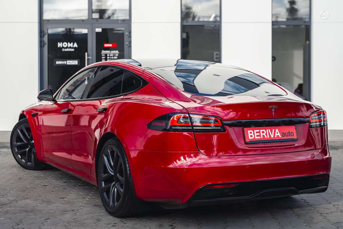 Tesla Model S, 100 kWh, sedanas