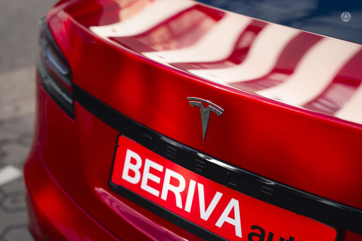 Tesla Model S, 100 kWh, sedanas