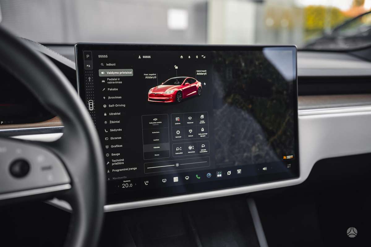 Tesla Model S, 100 kWh, sedanas