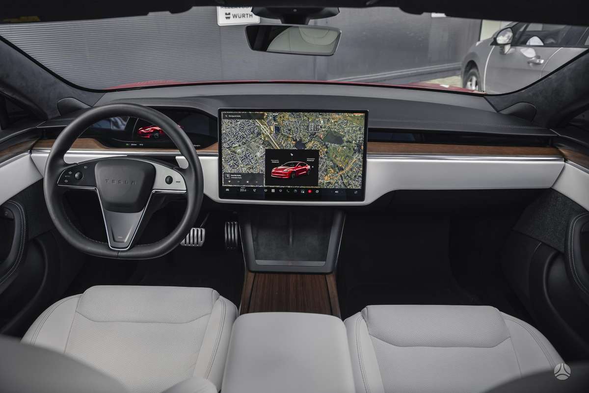 Tesla Model S, 100 kWh, sedanas