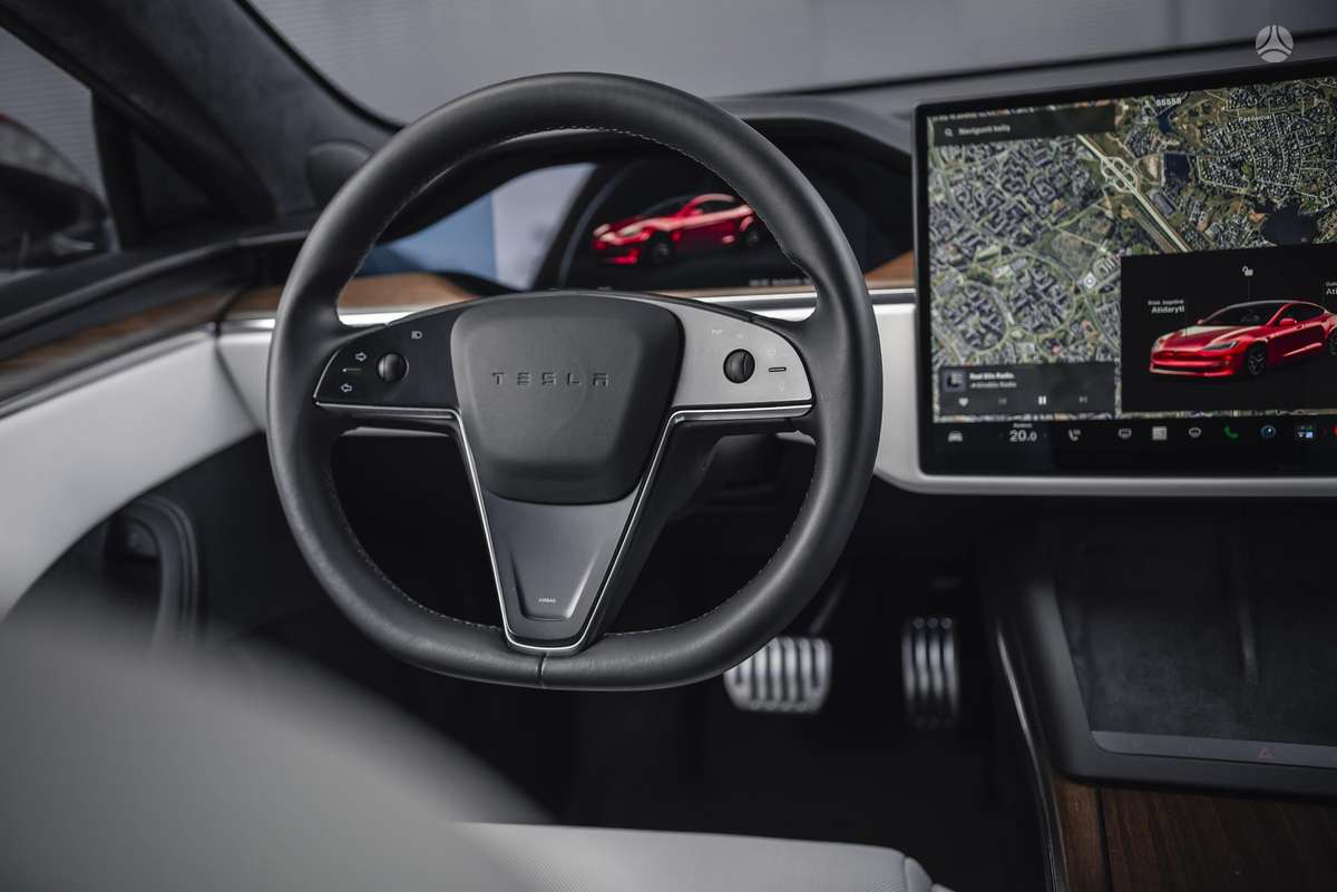 Tesla Model S, 100 kWh, sedanas