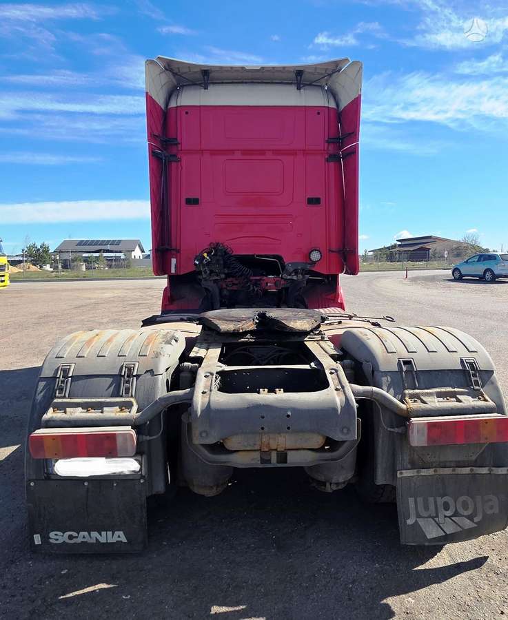 Scania R420, dirbantis, šaibinis, TA iki 2, double sleeper