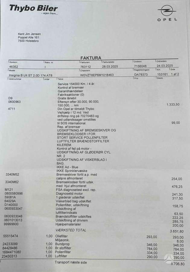 Opel Insignia, 2.0 l., Универсал