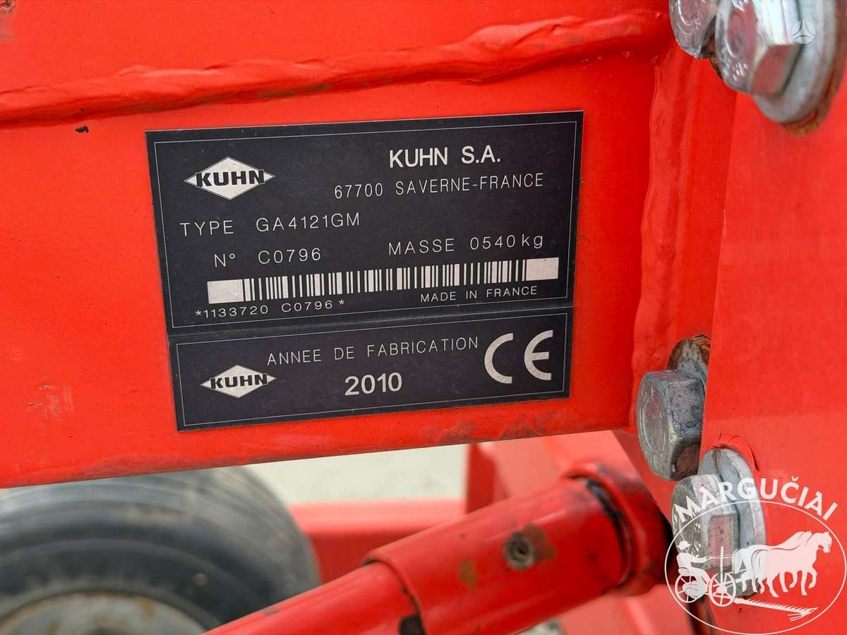 Kuhn GA 4121 GM, 4,1 m, грабли