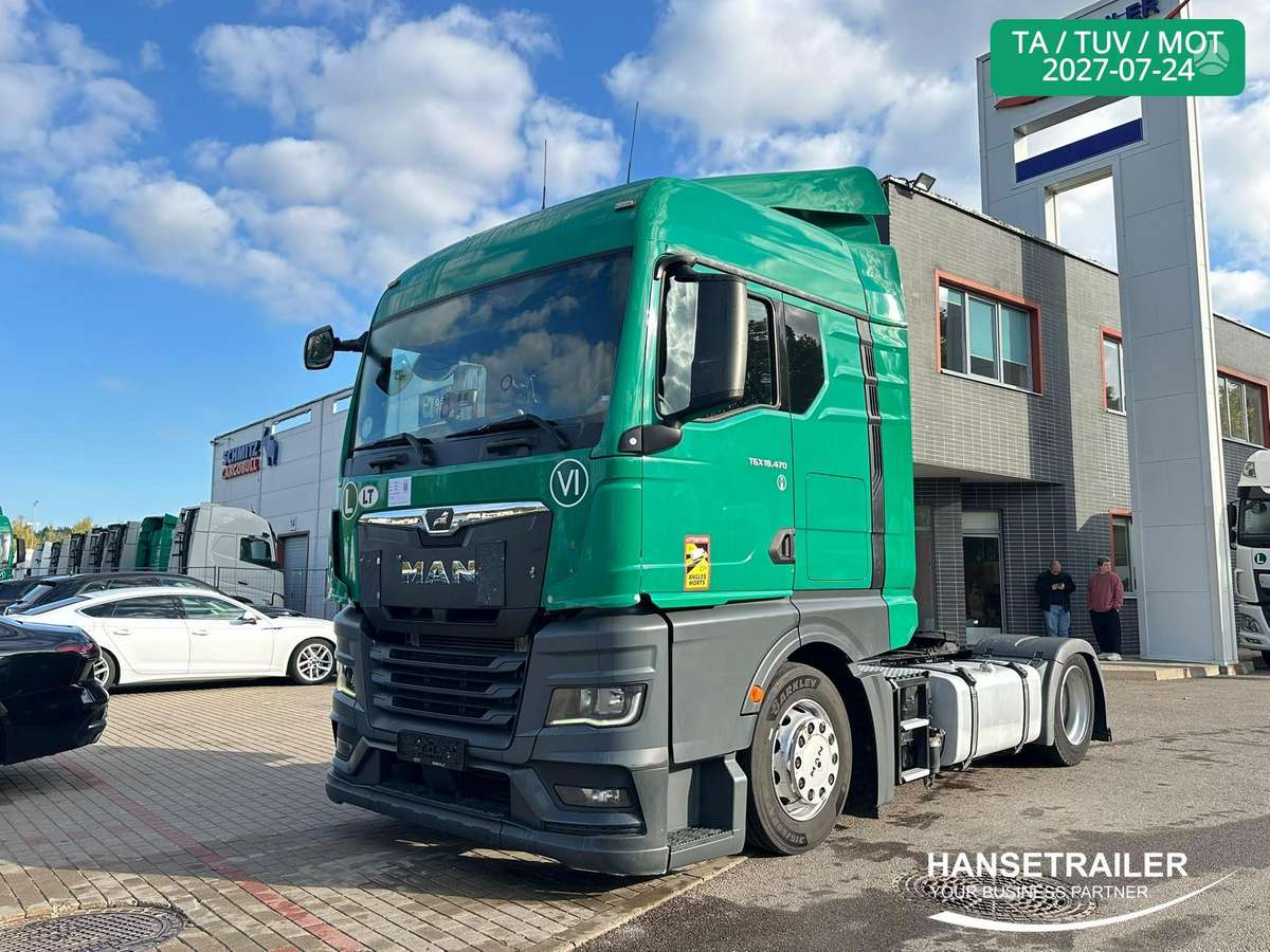 MAN TGX 18.470 Mega Low Deck, 2 miegamosios vietos
