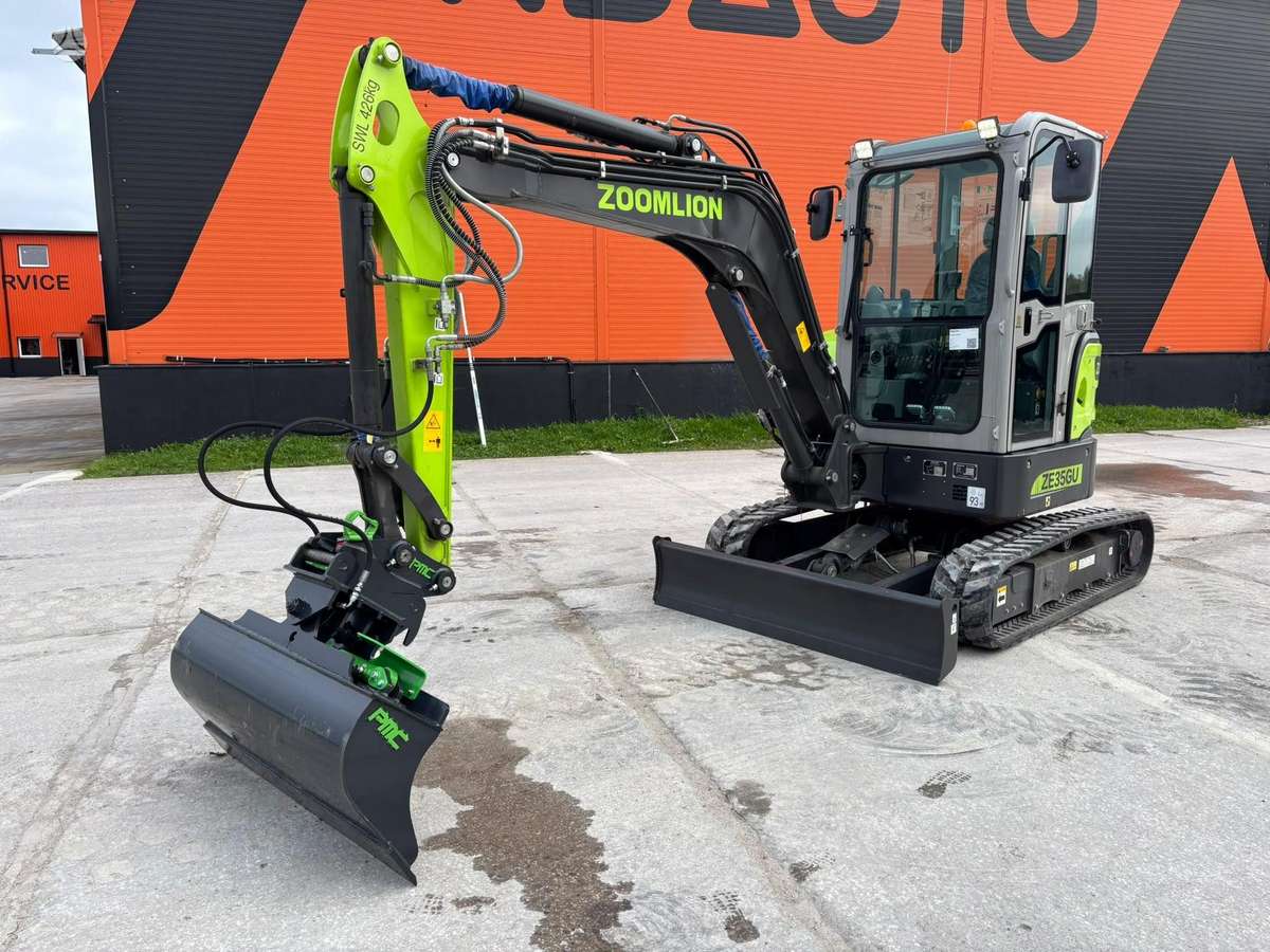 Zoomlion ZE35GU, ekskavatoriai