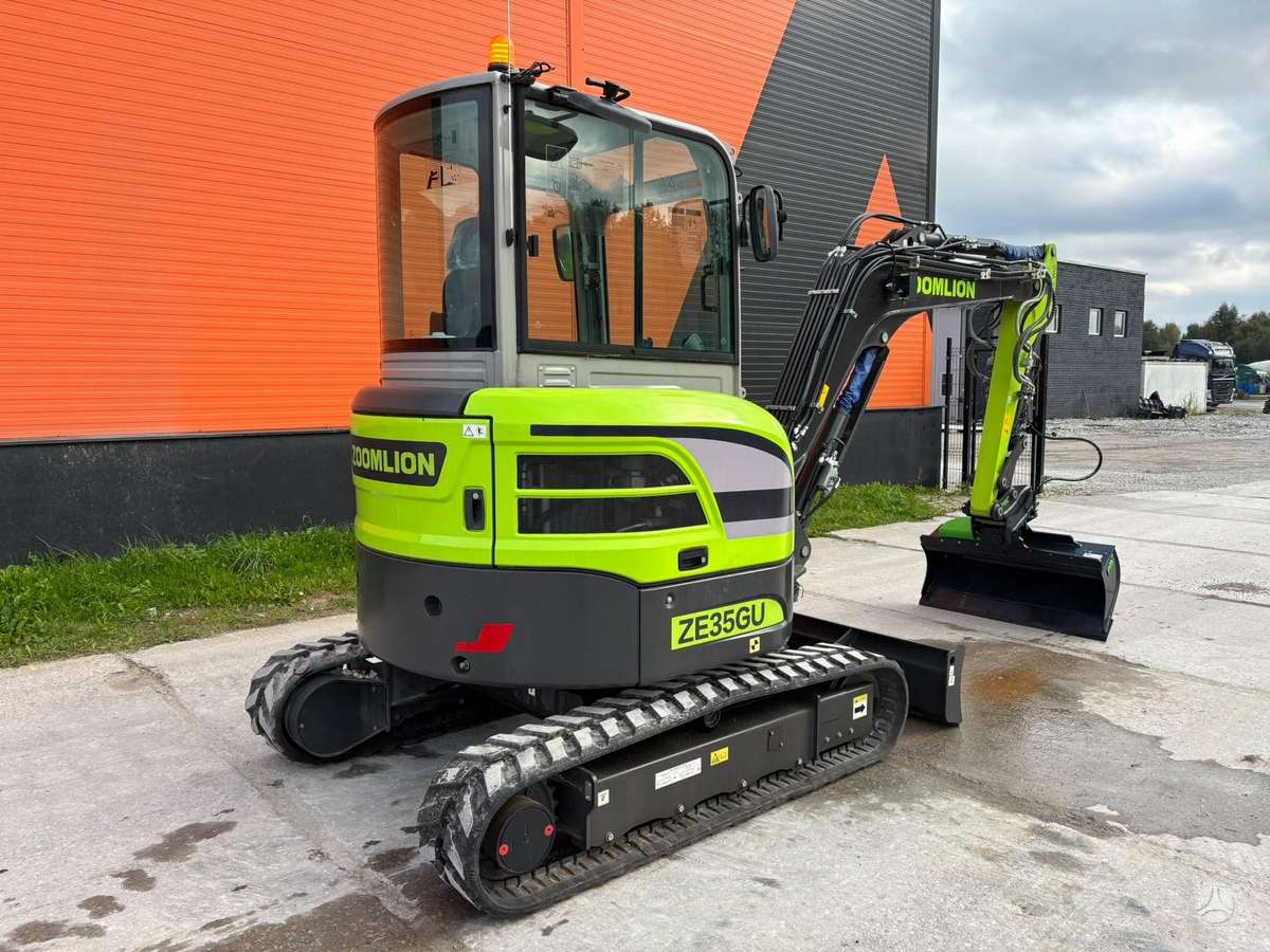 Zoomlion ZE35GU, ekskavatoriai