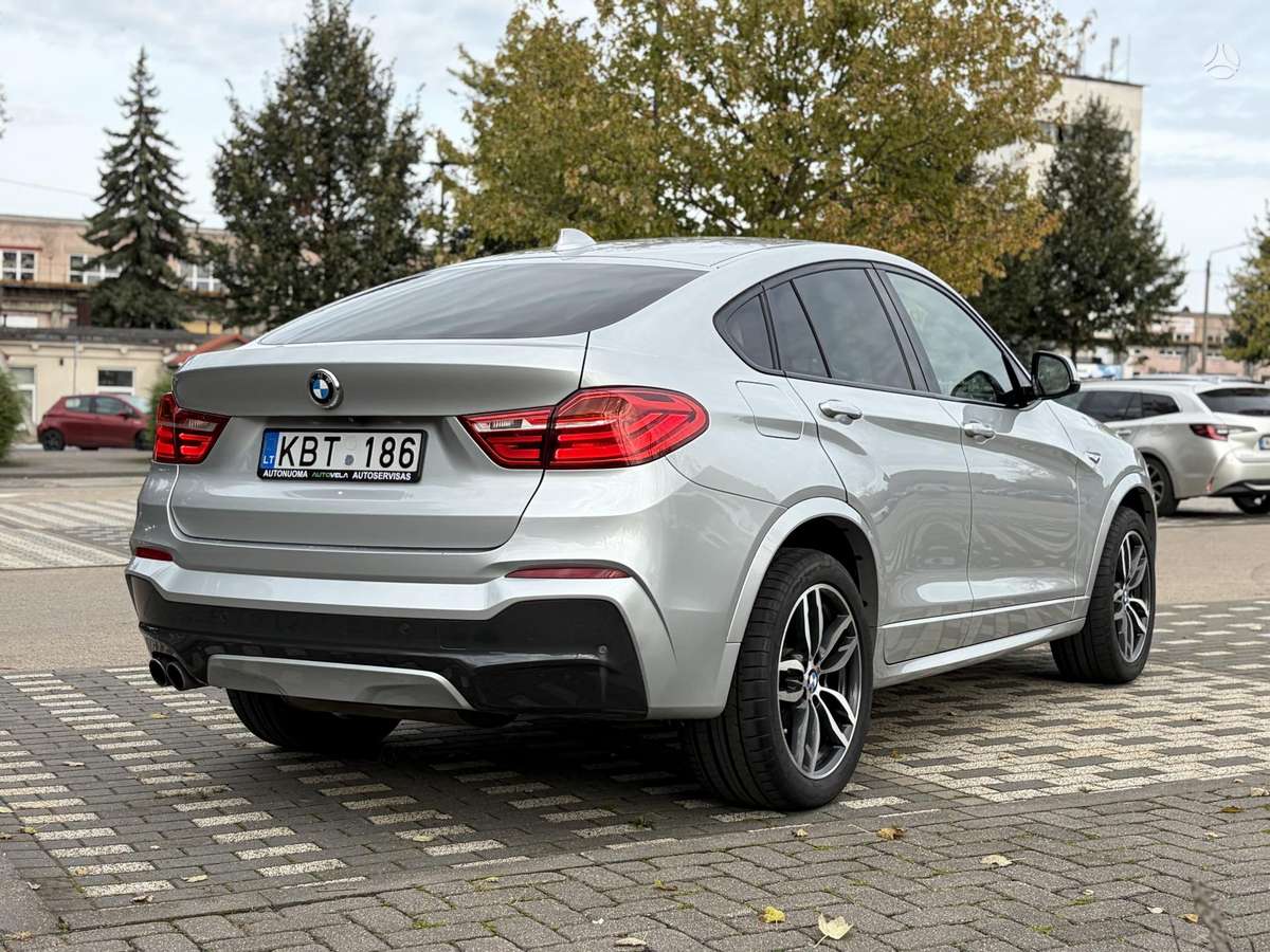 BMW X4, 3.0 l., sedanas