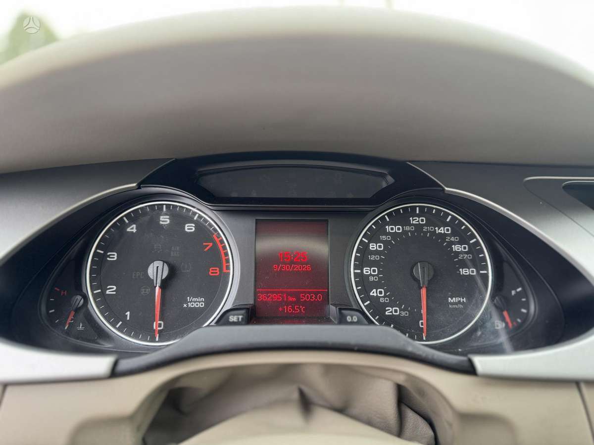 Audi A4, 2.0 l., saloon / sedan