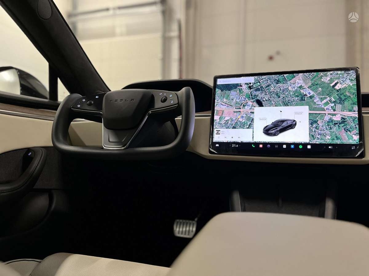 Tesla Model S, 100 kWh, sedanas