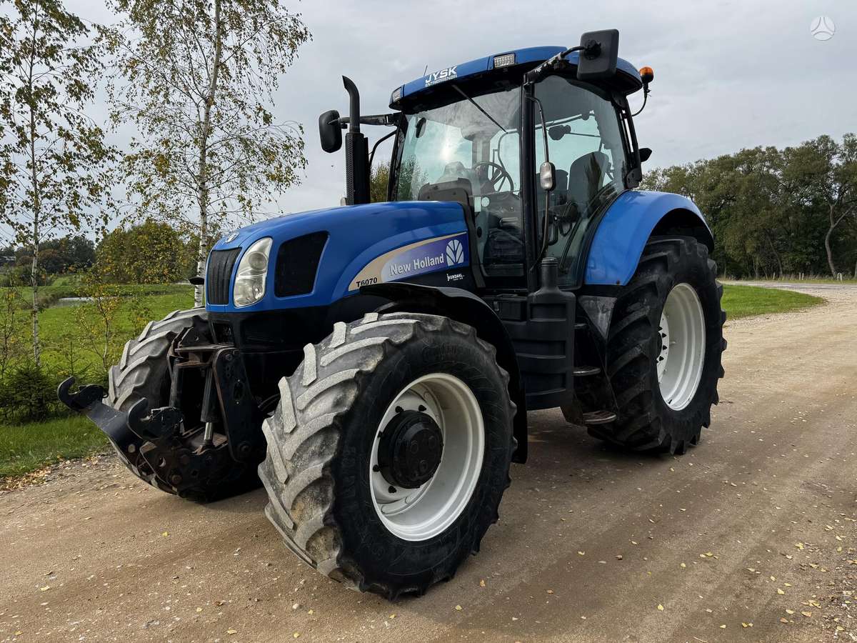 New Holland T6070, traktoriai