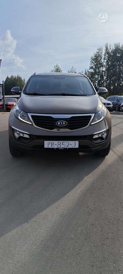 Kia Sportage 2012 — вигляд ззаду