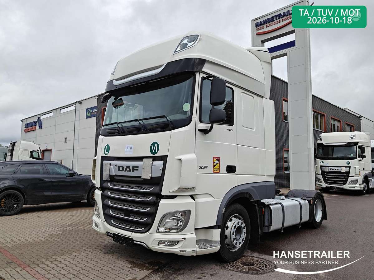 DAF XF 480 FT Mega Low Deck, 2 спальных места