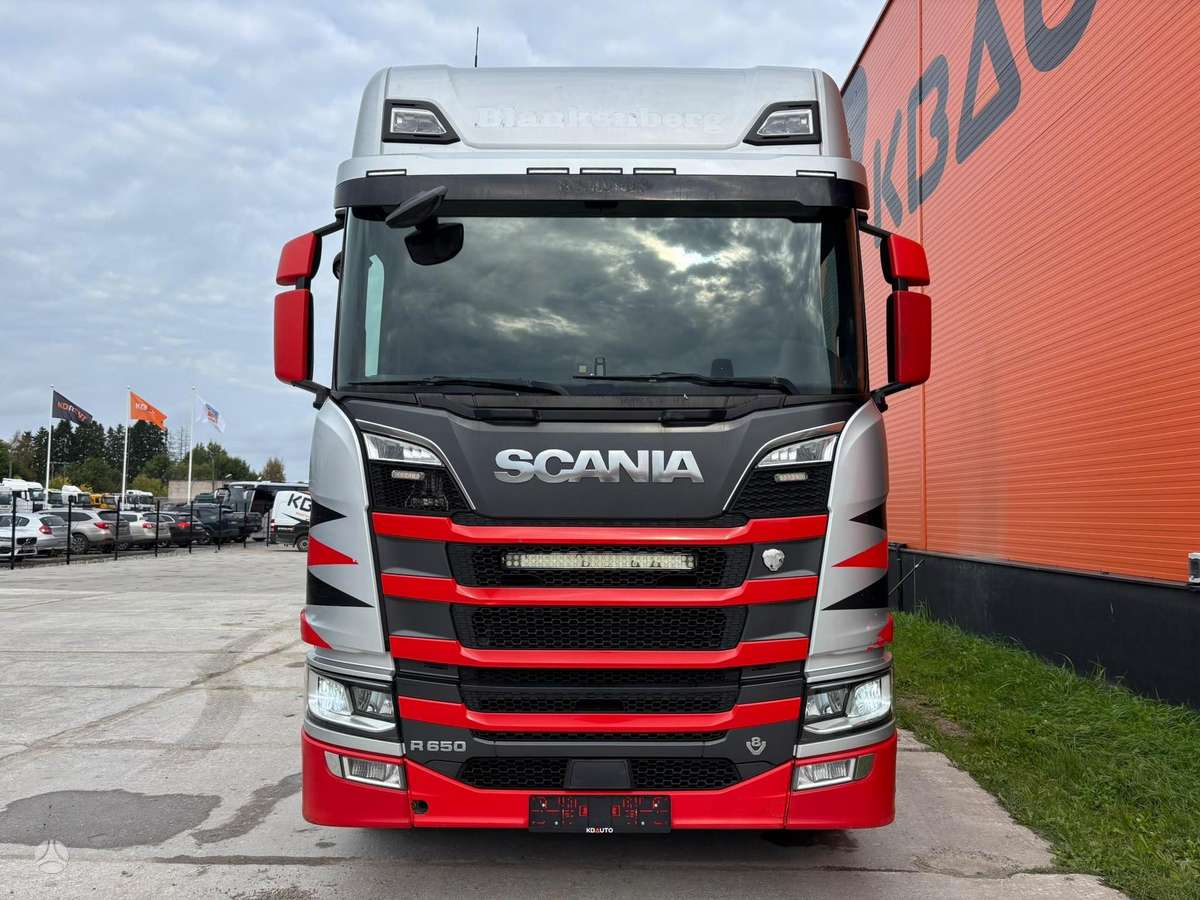Scania R 650 6x4, timber trucks