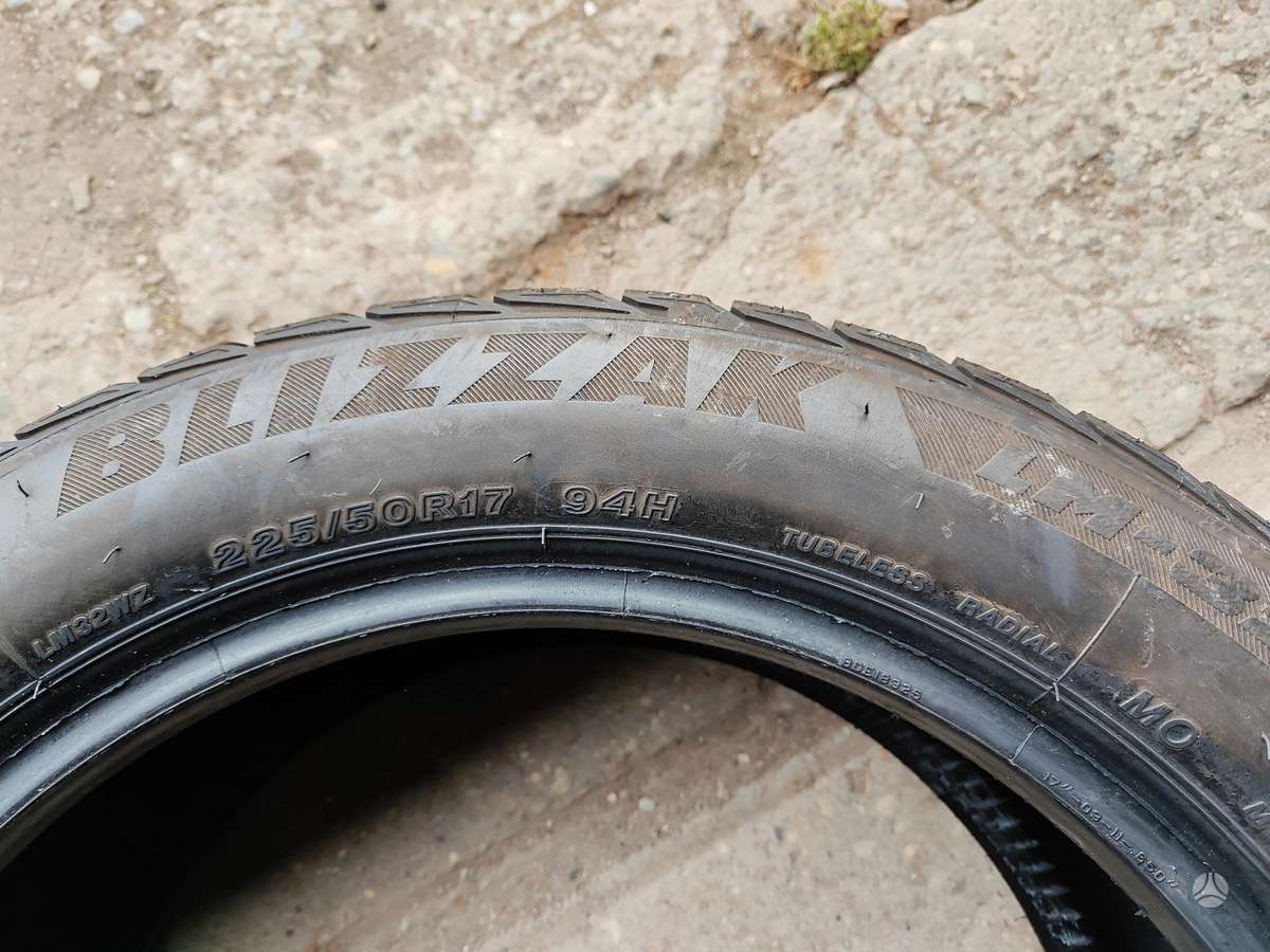 Bridgestone, žieminės 225/50 R17