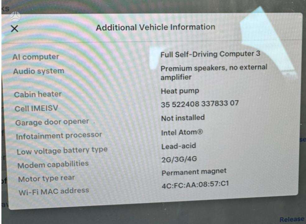 Tesla Model 3, 62 кВт·ч, Хэтчбек