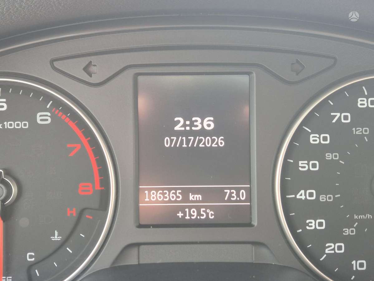 Audi A3, 2.0 l., saloon / sedan
