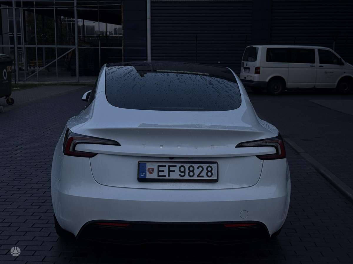 Tesla Model 3, 60 kWh, sedanas