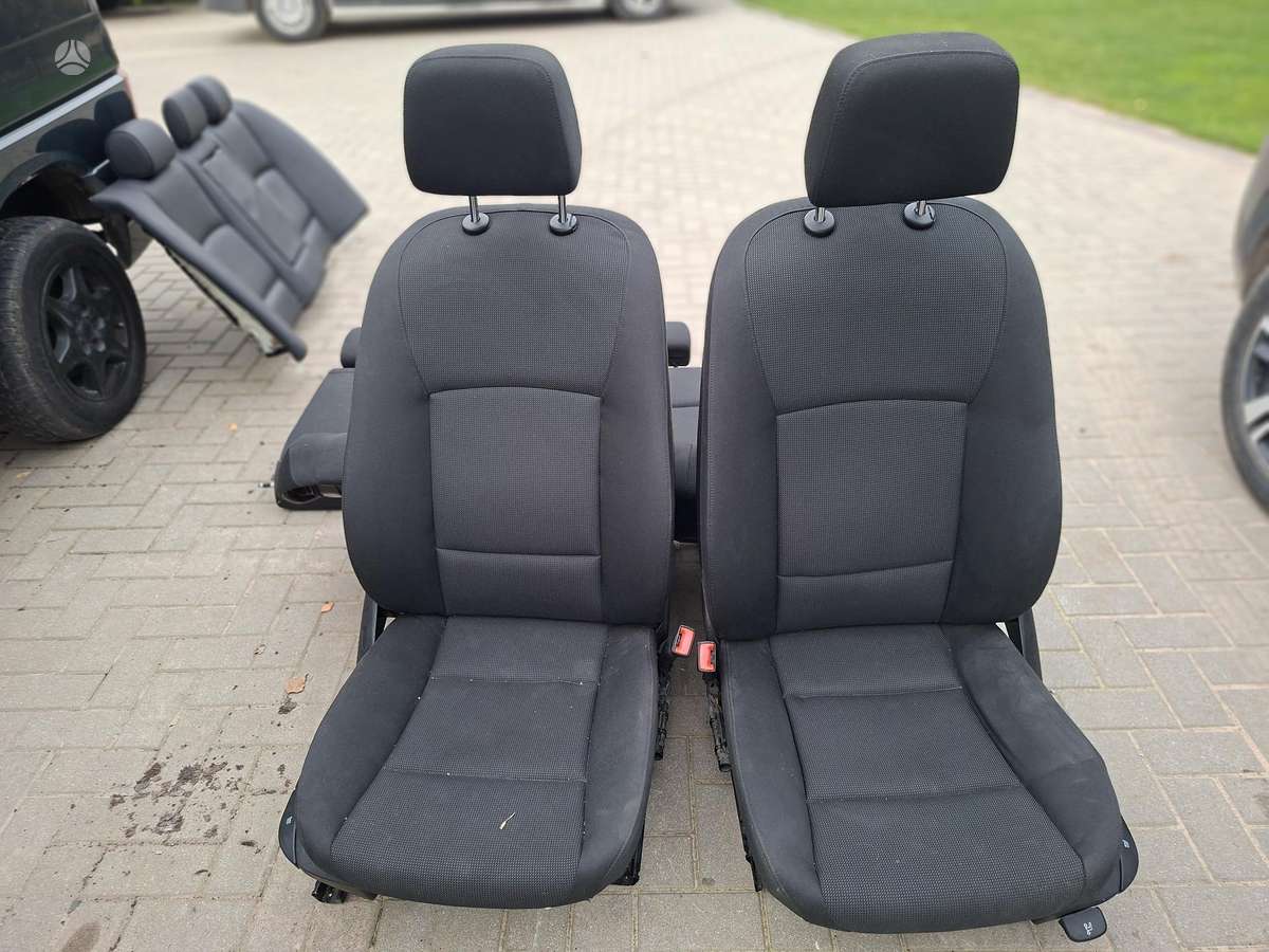 BMW 5 serija sėdynės