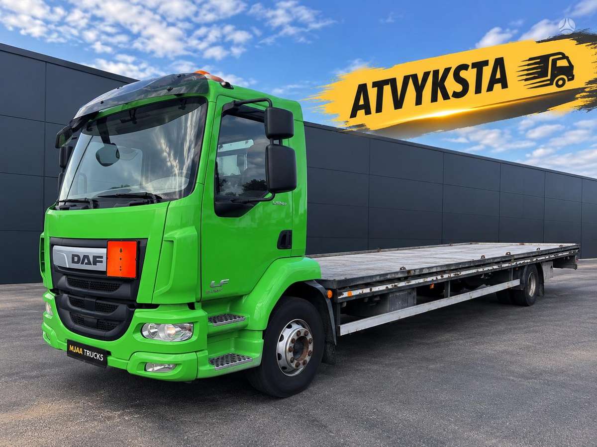 DAF LF 290 10.1m platforma 16t, платформы