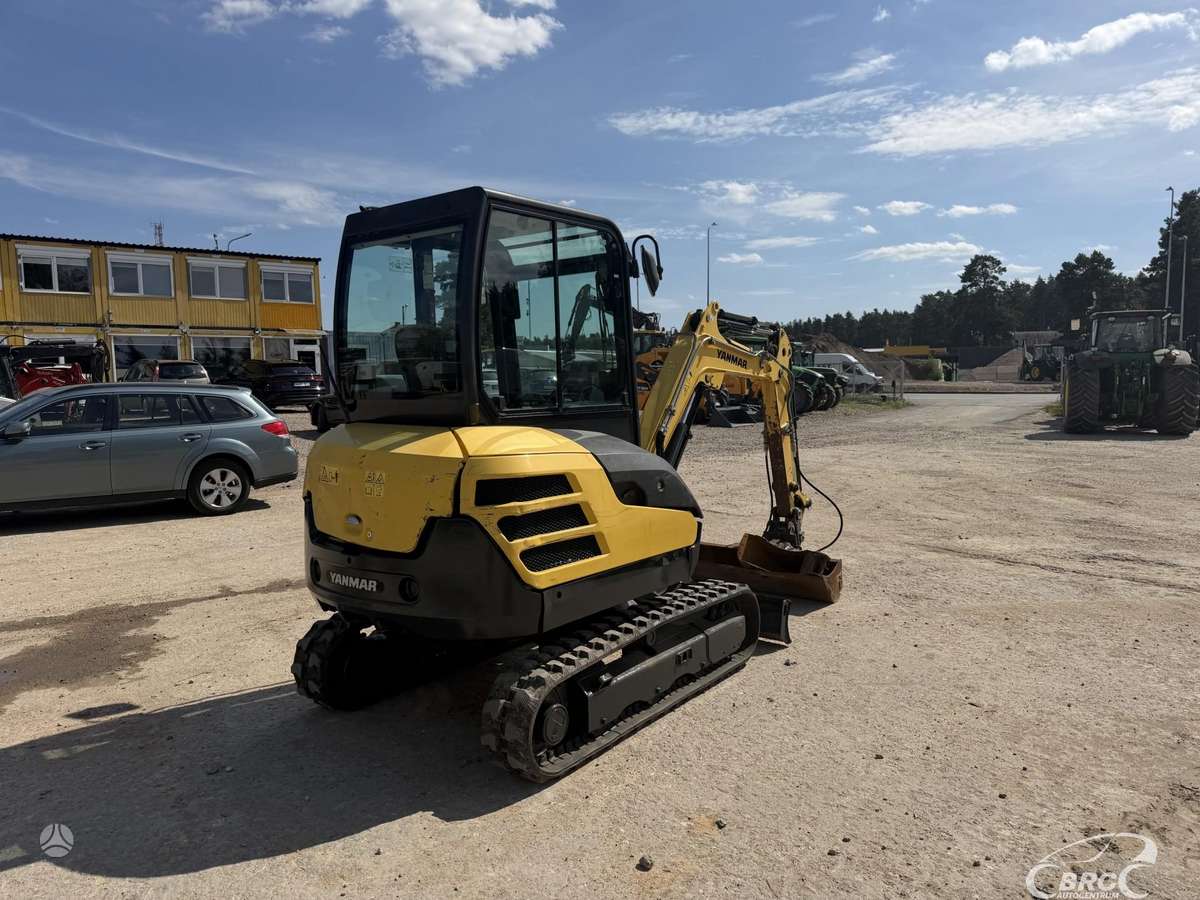 Yanmar SV26, mini ekskavatoriai
