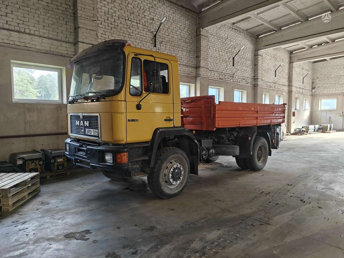 MAN 17.222, самосвалы