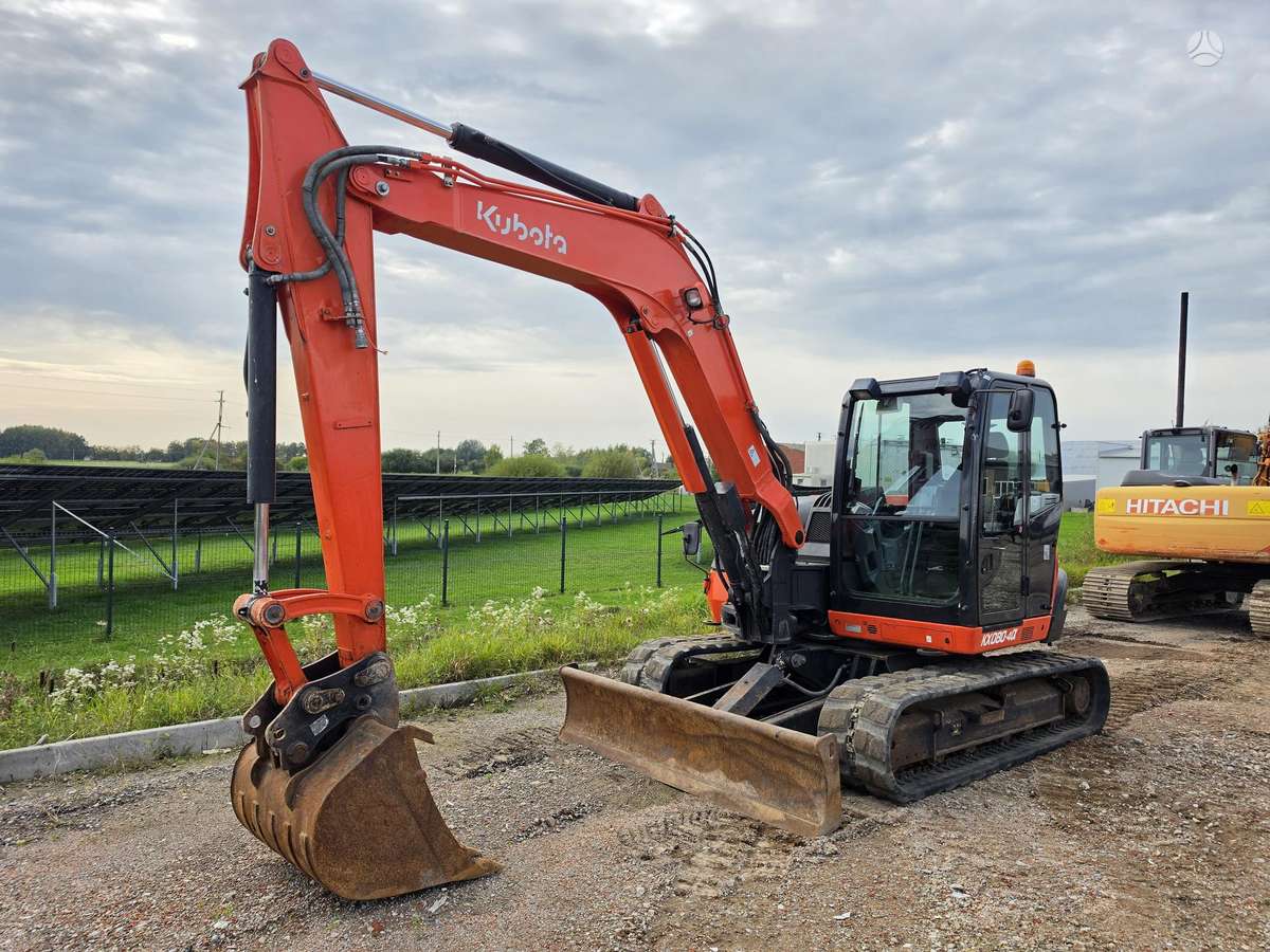 Kubota KX080-4a, мини-экскаваторы