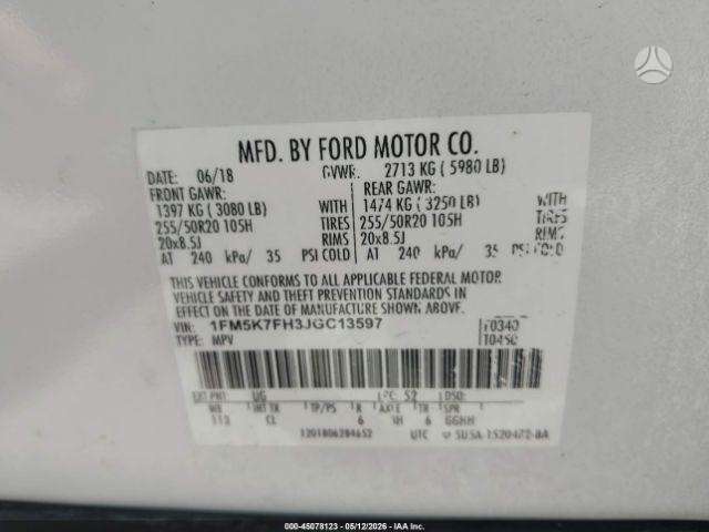 Ford Explorer, 2.3 l., off-road / crossover