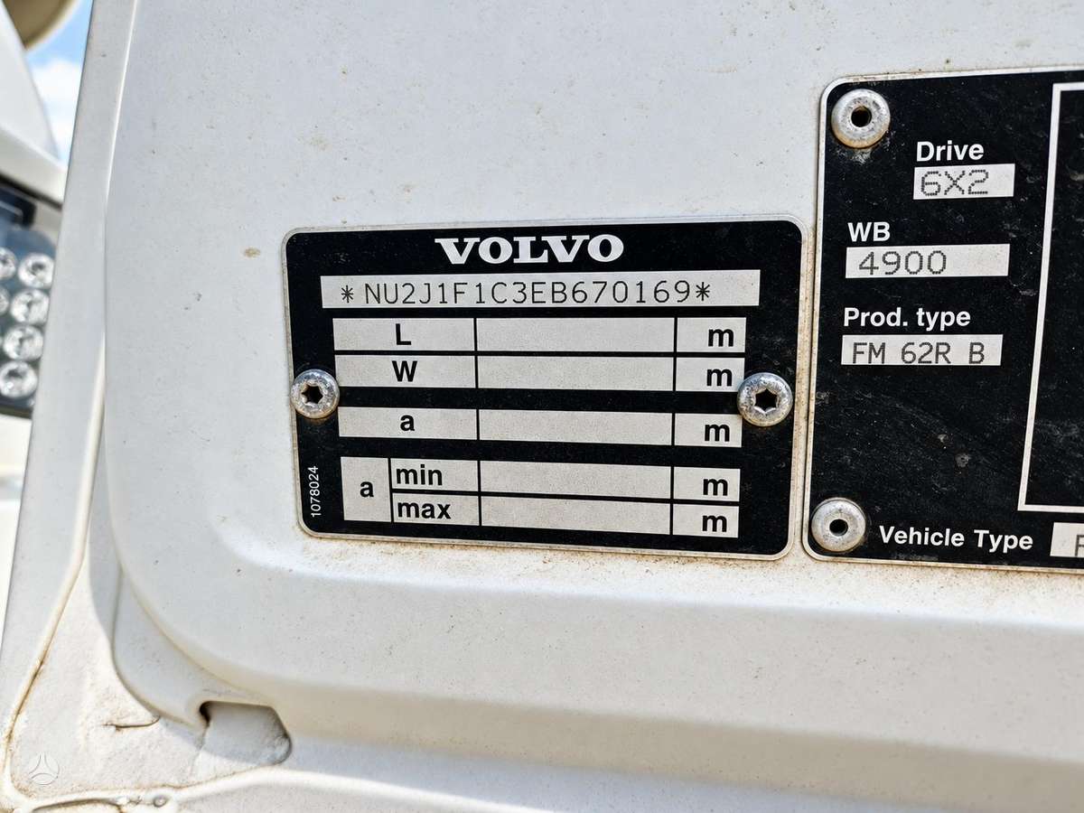 Volvo FM/FH62*, garbage trucks