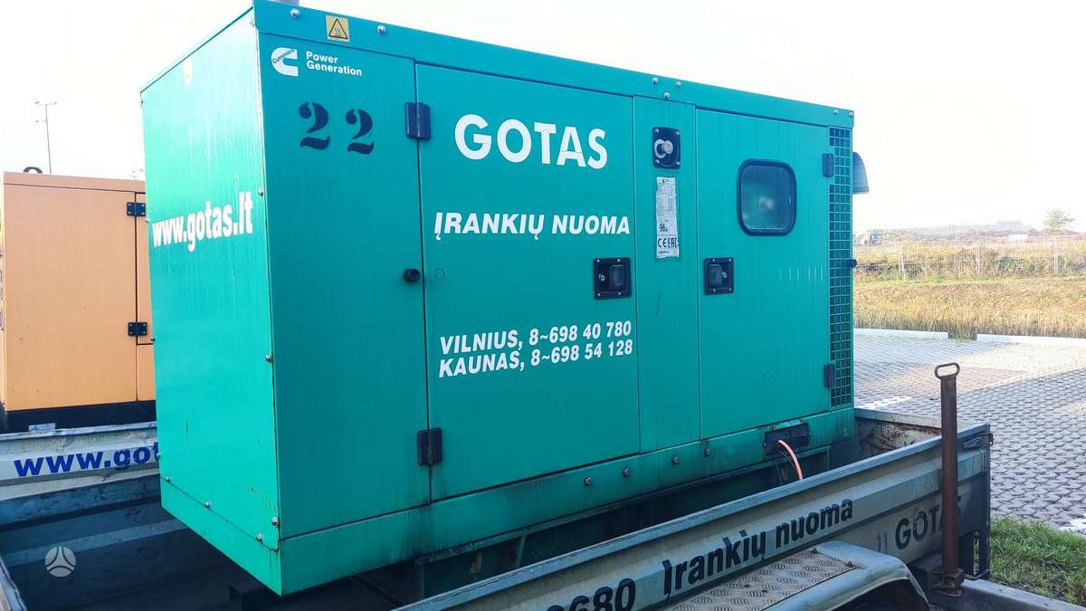 -Kita- Cummins 24 kW, electric generators