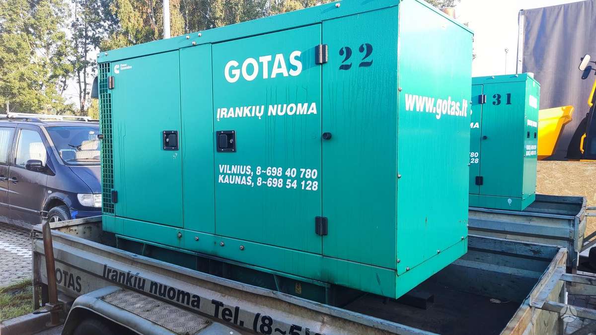 -Kita- Cummins 24 kW, electric generators