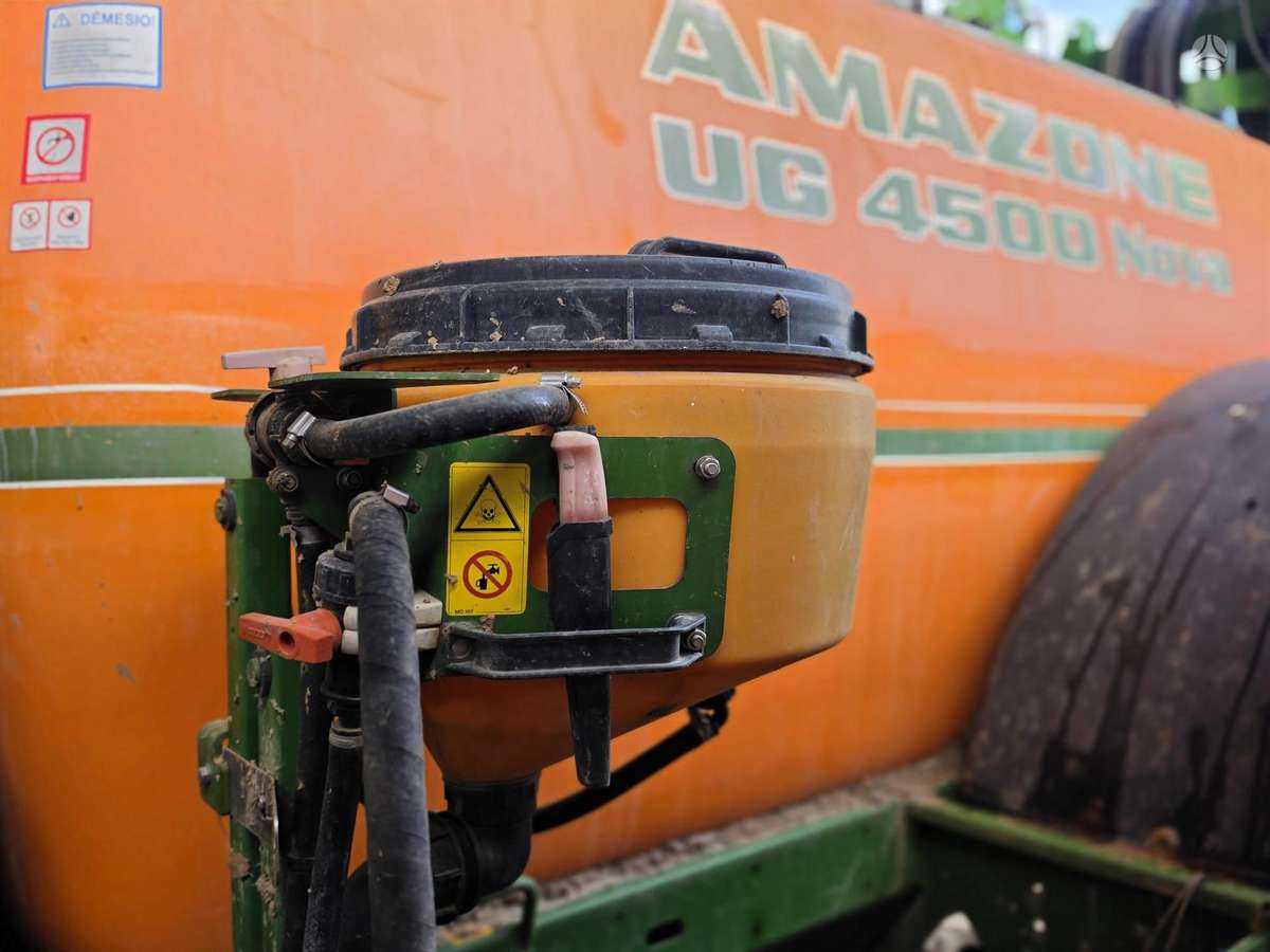 Amazone UG 4500 Nova, purkštuvai