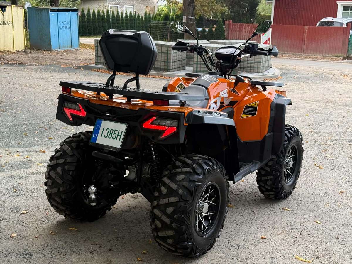 Barton Explorer 300cc, keturračiai
