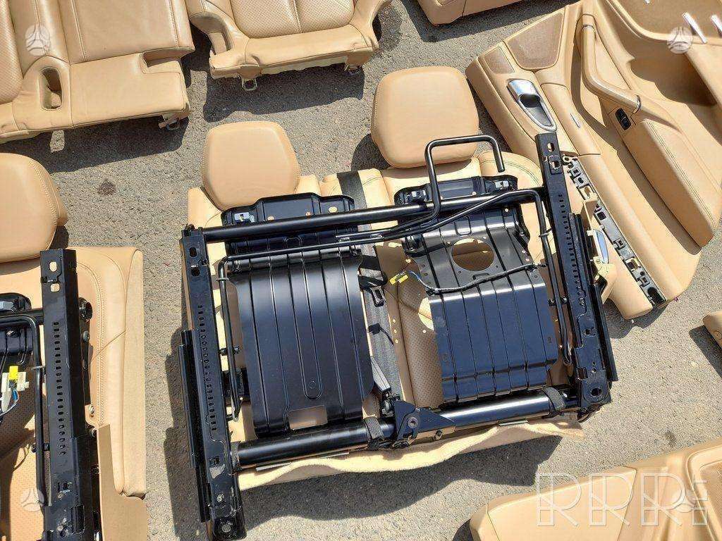 Porsche Cayenne apdailos detalės, sėdynės