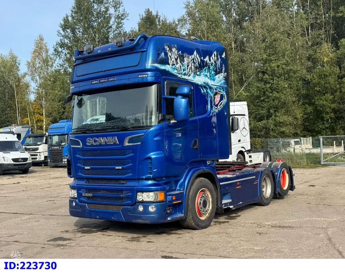 Scania R500 6x2 Retarder, double sleeper