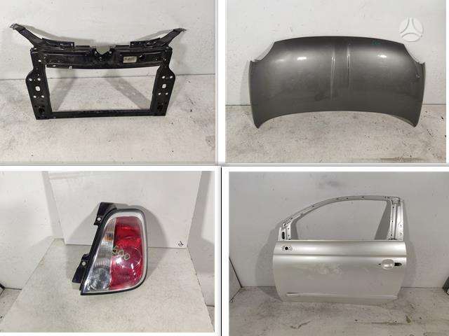 Fiat 500 kėbulo dalys
