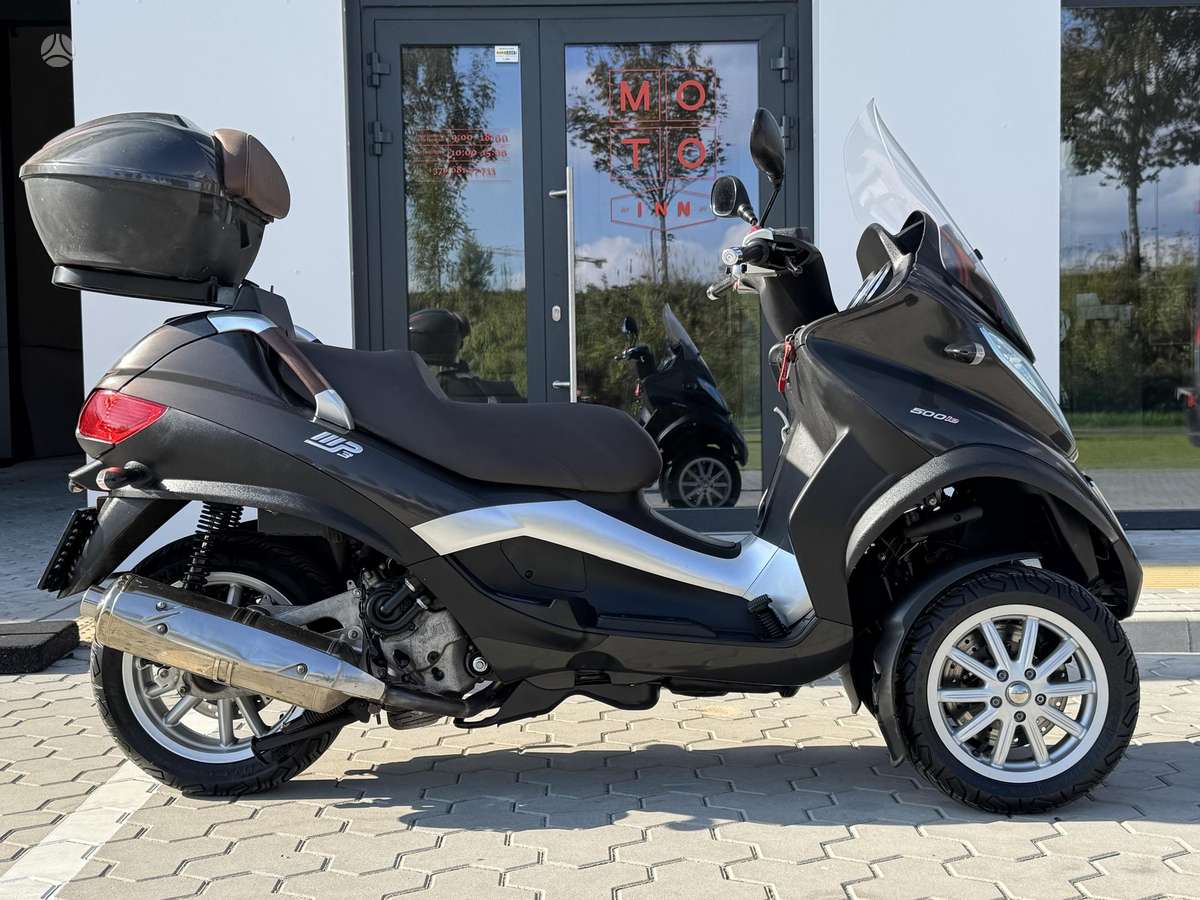 Piaggio MP3 500cc, трициклы