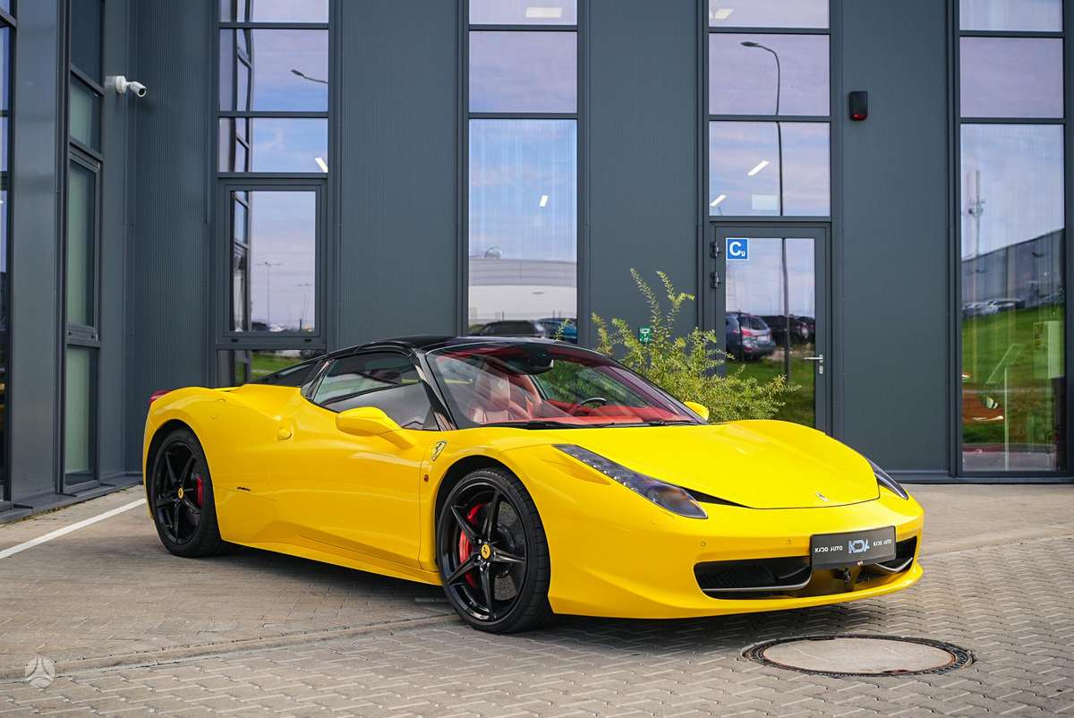 Ferrari 458, 4.5 l., Кабриолет