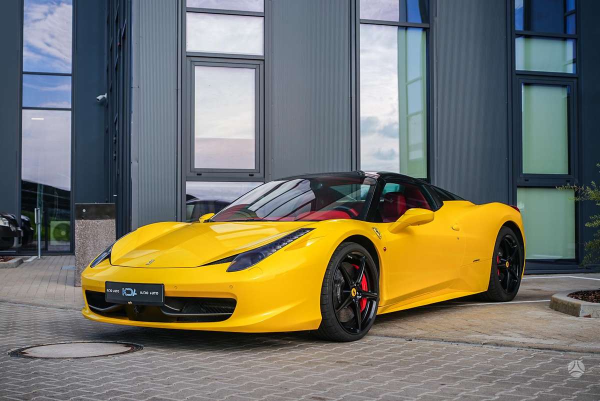 Ferrari 458, 4.5 l., Кабриолет