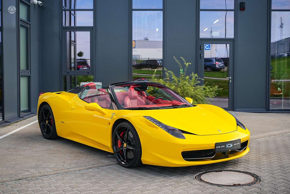 Ferrari 458, 4.5 l., Кабриолет