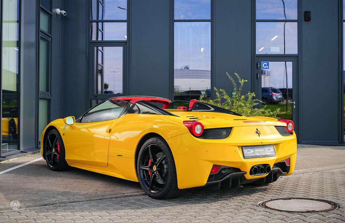 Ferrari 458, 4.5 l., Кабриолет