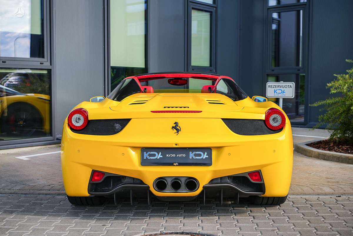 Ferrari 458, 4.5 l., Кабриолет