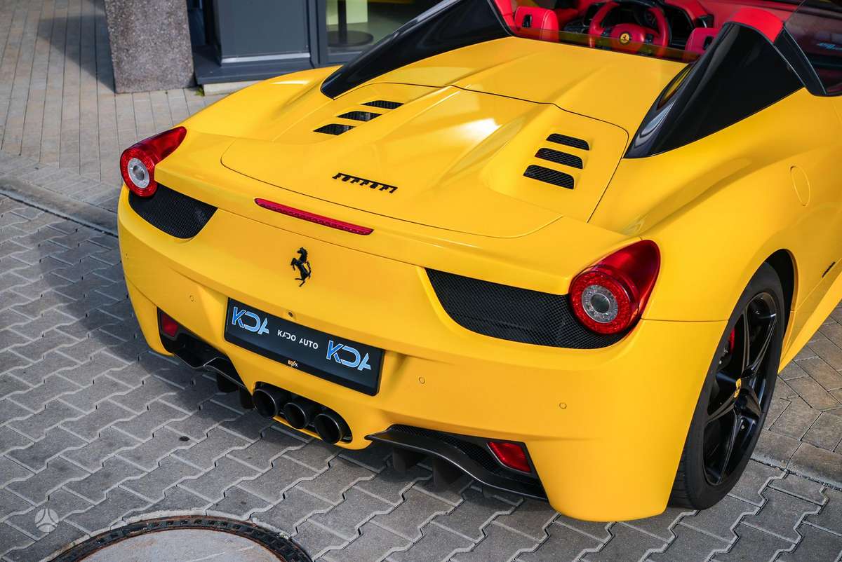 Ferrari 458, 4.5 l., Кабриолет