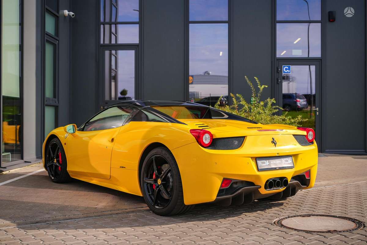Ferrari 458, 4.5 l., Кабриолет