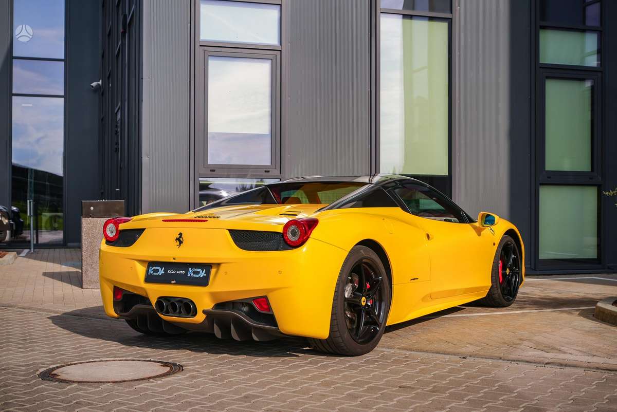 Ferrari 458, 4.5 l., Кабриолет